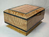 Keepsake box by tropical hardwood - Bubinga Box with ebony trim