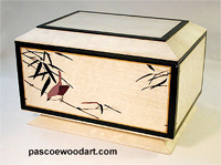 Keepsake box - Bird in Bamboo