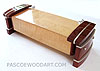 Artistic wood box - Handcrafted decorative box