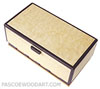 Keepsake box -  Big leaf maple box  