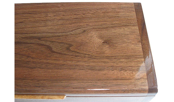 East Indian rosewood box top close up 
