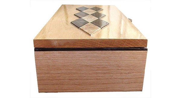 Alder box end- Handmade wood box