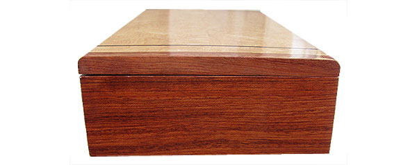 Bubing box end - Handmade slim wood box