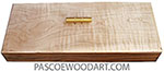 Handmade slim wood box DTL-1V
