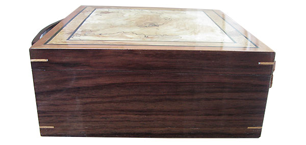 Indian rosewood box side
