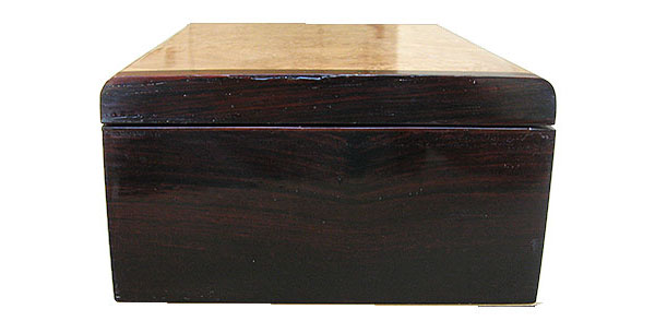 Cocobolo end - Handmade decorative wood box