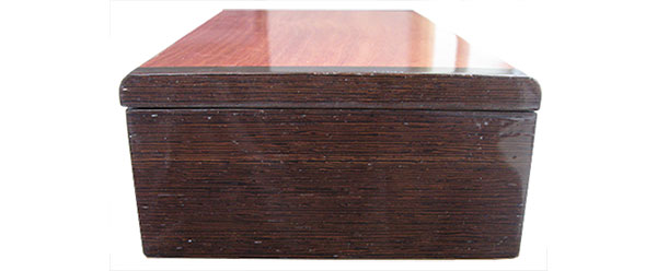 Wenge box end - Handmade wood box