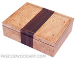 Decorative keepsake box - Handcrafted wood box
