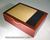 Handmade wood small keepsake box