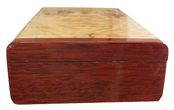 Blood wood box end - Handmade small wood box