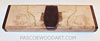 Spalted maple burl pill box S-13
