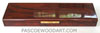 Handmade wood weekly pill box 