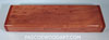 Handmade wood pill box - weekly pill organizer made from birds-eye redwood and padauk wood