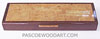 Handmade wood pill box - Weekly pill organizer with 7 compartments SW-3