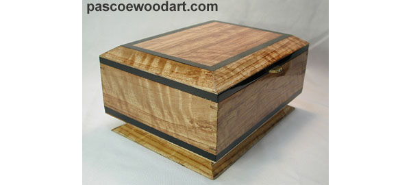 Bubinga boxes - Handcrafted wood boxes