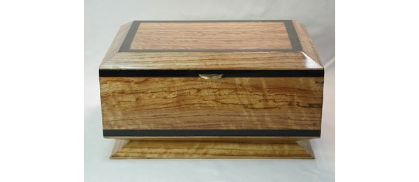 Handmade keepsake wood box - Bubinga Box  
