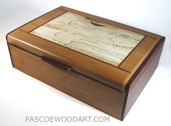 Pearwood Box - Decorative business card box