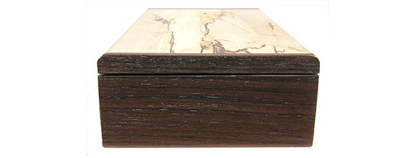 Handmade wood box - Kamagong box end