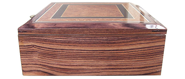 Honduras rosewood box side - Handcrated wood box