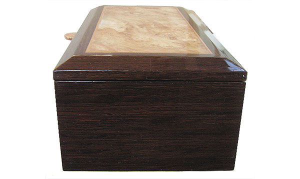 Venge box side - Handcrafted wood box