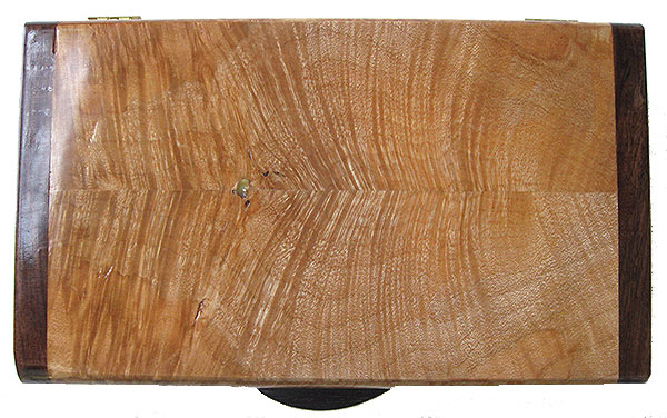 Figured maple boxtop - Handmade decorative wood keepsake box