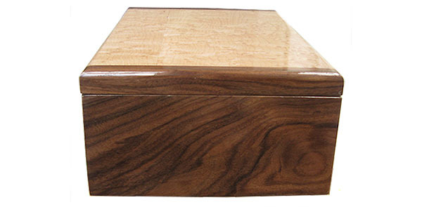 Santos rosewood box end - Handmade wood box
