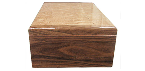 Santos rosewood box end - Handmade wood box
