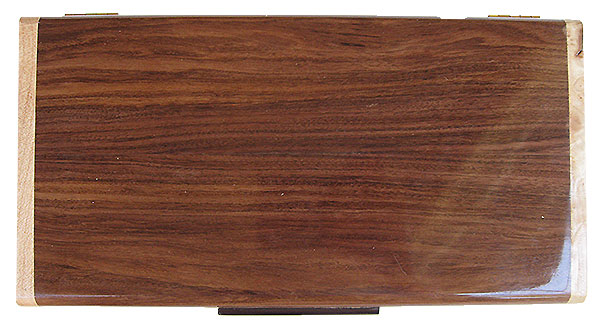 Honduras rosewood box top - Handmade wood decorative keepsake box