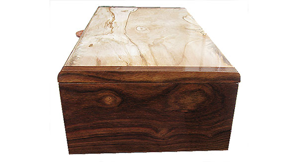 Chechen box end - Handmade wood box