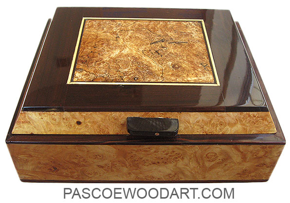 Handcrafted wood decorative keepsake box ML-33