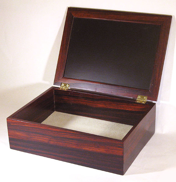 Handcrafted wood box - Valet Box for Men : Cocobolo, Maple Burl