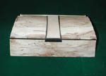 Handcrafted wood box - Spalted maple - Keepsake box