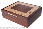Cocobolo box - Handcrafted men's valet box, keepsake box