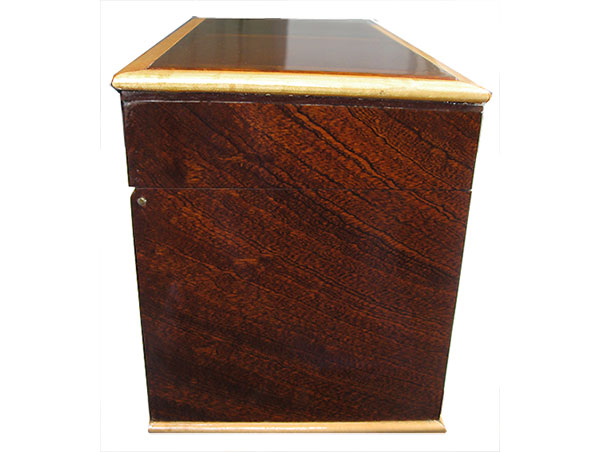 Sapele box side - Handmade wood box