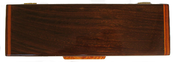 Indian rosewood box top - Handmade decorative wood weekly pill box - 7 day pill organizer