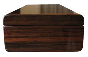Indian rosewood box end - Handmade weekly pill organizer - 7 day pill box