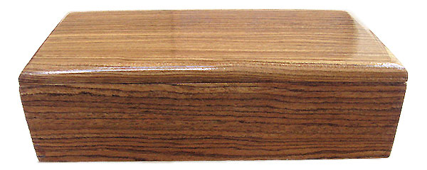 Bocote box front - Handmade small wood box