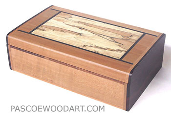 Pearwood Box - Small decorative wood keepsake box