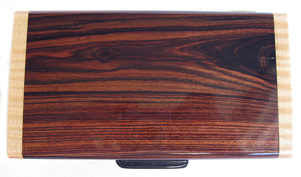 Brazilian kingwood box top - Handmade decorative small keepsake box