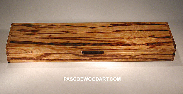Handmade marblewood super slim pill box S-1
