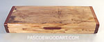 Handmade spalted maple wood weekly pill organizer SM-2