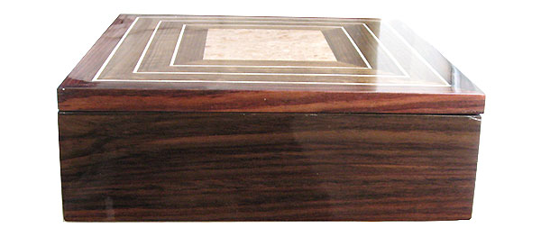 Indian rosewood box side - Handmade large wood box
