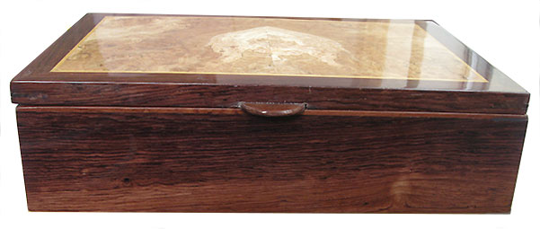 Honduras rosewood box side - Handmade wood box
